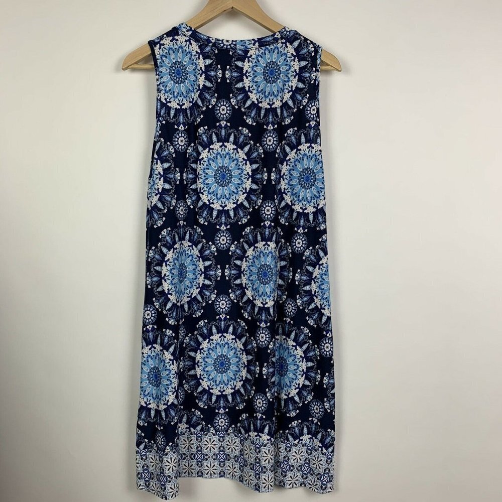 B Design PRINTED SHEATH DRESS - Picture 4 of 7